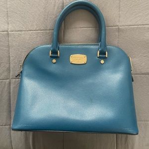 Blue Michael kors purse.